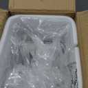 Upgraded W11129522 Refrigerator Ice Bucket Compatible with KitchenAid Ice Maker Replacement W10564750 Whirlpool Removable Ice Bin KRFF707ESS01 KRMF706ESS01 Kitchenaid Ice Bucket Ice Container Ice Tray