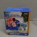 EagleStone 2 Pack Bubble Machine for Kids, Automatic Light Up Bubble Blower with 4 Bottles 10 Bags Refill Solution, Bubble Guns Blaster for Toddlers, Outdoor Toys Gifts, Wedding Easter Party Favor (Pink)