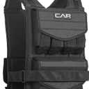 CAP Barbell Adjustable Weighted Vest | 70lbs | Heavy-Duty Workout Vest with Removable Iron Weights for Strength Training, Cardio, Running, and Calisthenics, 70-pound