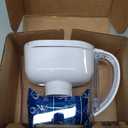 Brita Water Pitcher, Metro Elite Filter, Removes 99% of Lead, Includes 1 Filter, 6-Cup Capacity, White