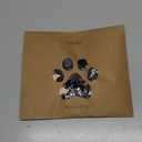 PUPTECK Anti-Slip Dog Socks with Double Sides Grips for Small Medium Large Dogs Hardwood Floors Prevents Licking, Dog Shoes for Hot Pavement Traction Control Paw Protector for Senior Dogs, Grey S (Small (4 Count))