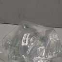 Plastic/Acrylic Set of 5,10 oz Ribbed Coupe Cups Unique Martini & Cocktail Cups Set for Wine,Champagne, Parties & Home