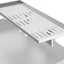 Universal Grill Foldable Warming Rack/Shelf for Blackstone 17'' 22'' 28'' 36'', Pit Boss,Camp Chef and Most Flat Top/Table Top Griddle Grill,Stainless Steel BBQ Shelf Replacement Parts,1 Pack