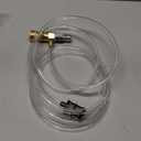 PWACCS Chemical Injector Kit for Pressure Washer, Downstream Injector with 10 FT Siphon Hose, 5-8 GPM, 3/8 Inch Quick Connect