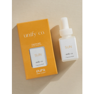 Pura & Unify Co. Home Scent Refill - Smart Home Air Diffuser Fragrance - Up to 120-Hours of Premium Fragrance per Refill - Clean & Safe Diffuser - Household Essential - Sun
