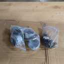 Trailer Axle Electric Brake Kit, Pair of 8-6.5" Bolt Circle Brake Drum with 12" x 2" Electric Brakes for 5200-7000 lb Axles, Replacement 12" Brake Hub Drum Assembly