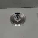JEGS Power Steering Pulley | For Early GM | Chrome-Plated | Steel | Single Groove | Keyway Type | 5.75 Diameter | 0.625 Bore