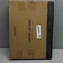 Lap Desk with Pillow Cushion, Portable Laptop Bed Desk, Fits up to 15.6 inch Laptop, Lap Stand for Bed & Couch & Carpet, Book Tablet/Drawing Board- Black, Medium