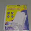 TICONN 2PK Plastic Mattress Bag for Moving Storage, Waterproof Mattress Protector Cover, Heavy-Duty Mattress Moving Supplies (1.5 mil, King)