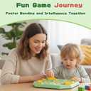 2 x Flip Chess Memory Game,52PCS Fruit Flip Board GameMemory Matching Game Flipping Chess Match Board Game Party Travel Desktop Puzzle Strategy Games for Kids and Adults