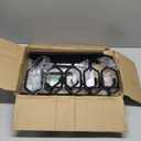 Rack for Wall, 5 Slot Wall Mount, Heavy Duty Steel Indoor-Racks Securely Hold Shotguns Rifles Rack Display Stand