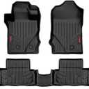 Rough Country All Weather Floor Mats for Ford Bronco 2-Door (2021-2025) - Non-Slip Waterproof Flexible Floor Mat, Front & Rear Set