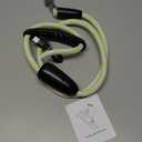 BSEEN Light Up Dog Leash - LED Dog Leash Type-C Rechargeable, 13 Lighting Modes, Glow in The Dark Pet Lead with Soft Handle for Small Medium Large Dogs Night Walking Safety (RGB, 4 Ft)