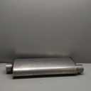 Walker Quiet-Flow SS 21054 Direct Fit Exhaust Muffler 3" Inlet (ID) 3" Outlet (ID) for Dodge Ram 2500