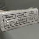 Cordless Light Filtering Mini Blind - 36 Inch Width, 48 Inch Length, 1" Slat Size - Black - Cordless GII Morningstar Horizontal Windows Blinds for Interior by Achim Home Decor