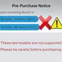 Replacement Voice Remote for Amazon Firestick Remote, Fire Smart TV Stick (2nd Gen/3rd Gen/Lite/4K Max/Cube) (Red)