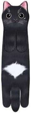 Cute Cat Hand Towels for Bathroom, Kitchen, Funny Gifts for Women and Mom