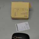 VssoPlor Wireless Mouse, 2.4G Slim Portable Computer Laptop Mouse with Nano Receiver Quiet Silent Optical Mice for Notebook, PC, Laptop, Computer-Black and Gold