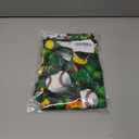 UNICOMIDEA Kids St Patricks Day Shirt Green Shamrock Plaid Shirts Short Sleeve for 11-12 Years Boys Button Summer Tops Party Holiday