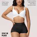 SHAPSHE Tummy Control Shapewear Shorts Fajas Colombianas Moldeadoras Compression Underwear Flat Tummy Butt Lifter Panties (Black, S)