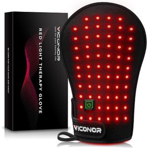Red Light Therapy Device for Hands, Infrared-Light-Therapy-Gloves Finger Wrist, Led Near Infrared Light Skin Care(Pack of 1)