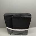 Foam Recliner Chair Cushions Wheelchair Cushions, Non-Slip 4" Thick Supportive Lumbar Support Pillow for Elderly Supportive Seat Cushion with Lumbar Pillow; 20x20x4"+12.8" Backrest Height,Black