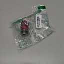 Milton 5 In ONE Universal Quick Connect Industrial Coupler, 1/4" Female NPT, Air Hose Connection, Safety Exhaust Coupler, Single, Red (S-1750)