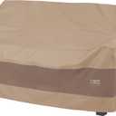 DUCKCOVERS Elegant Waterproof 79 Inch Patio Sofa Cover, Patio Furniture Covers (Swiss Coffee)