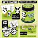 Stofinity Emotional Support Panda Gifts For Women - Positive Affirmations Cards For Teen Girls Gifts Trendy Stuff Back To School, Unique Inspirational Gift For Women Coworker Birthday, Christmas