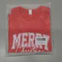 Boys Christmas Shirt for Kids Girls Toddler Ugly Funny Xmas T-Shirt Short Sleeve Cotton Tee Top 2-8 Years (Red)