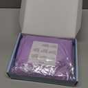 Lirex Twin XL Fitted Sheet Cotton, 300 Thread Count Soft Breathable, 8-10" Deep Pocket Sheet for Hotel Home, Light Purple