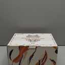 Large Bamboo Box with Combination Lock, Decorative Locking Box with Detachable Compartment, Rolling Tray, Smell Proof Jars, Mylar Bags - Great Holidays Gifts (black)