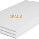 YDisplay 3Pack Poster Blank Board 2436 Corrugated Plastic Board 3/16 Inches Thick for School Projects,Craft,Art & Display,White