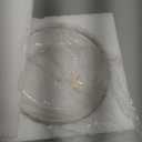 COLLECTIVE HOME - Ceramic Jewelry Tray, Decorative Trinket Dish for Rings Earrings Necklaces Bracelet Watch Keys, Birthday Mother's Day Christmas Gift for Women, 4.75", White Surface (K)