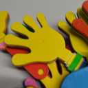 20 Packs Hand Clappers, Noise Makers Party Favors Plastic Clapper, Cheer Clappers for Holiday Events, Sporting Events, Mixed Colors