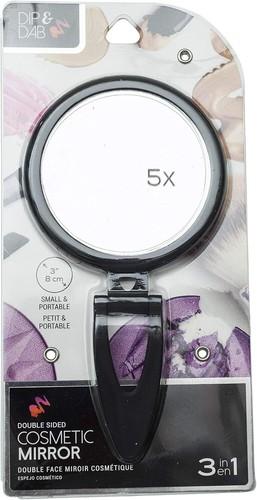 DIP&DAB Double Sided Cosmetic Mirror. 3-in-1. 2 Pack