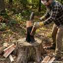 Hi Flame Firewood Kindling Splitter for Wood Stove Fireplace and Fire Pits Wood Splitting Wedge Manual Log Splitter Wedge