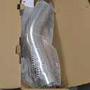 4 Inch Exhaust Elbow Tip With a Clamp,4''Inlet 5'' Outlet 23" Overall Length Elbow Tip,Stainless Steel Exit Exhaust Diesel Exhaust Tip for Pickups, Trucks and Cars