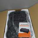 Vibration Plate Exercise Machine, 130 Levels Full Body Workout Vibrating Plate for Lymphatic Drainage Weight Loss, 450 Lbs Capacity Shake Platform with Resistance Bands Bluetooth for Women Men (Large)