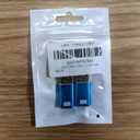 7 x [10Gbps] USB C Female to USB Male Adapter, USB 3.1 A to USB C Adapter SuperSpeed Data Sync for iPhone 17 Air, iPhone 17 Pro Max, iPhone 16 15 Pro Max, Type-C Earphone, Laptop, Charger, Quest Link-Blue