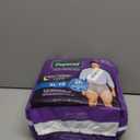 Depend Night Defense Adult Diapers, Incontinence Underwear for Men, Disposable, Overnight, Extra-Large, Grey, 12 Count
