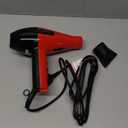 Elchim Classic 2001 High Pressure Hair Dryer - 1875 Watt Quick Dry Professional Salon Blow Dryer (Red/Black)