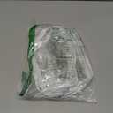 Tbestmax 10 Pcs Clear Cosmetic Bags Small Makeup Bags Portable Waterproof Travel Toiletry Bags Organizer White, 7.5"x 4.8"x 2.3"