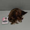 SWACC Unisex Fashion Spiky Layered Short Anime Cosplay Wig for Men and Women (Brown Mixed)