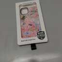 for iPhone 11 Case, Coastal Life Pattern with Tropical Collage, Military-Grade Drop Protection, Pink Paradise Soft Slim TPU Protective Cover with Camera Protection for Women & Girls