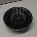 Hair Diffuser, Diffuser Attachment for Hair Dryer, Hair Diffuser for Curly Hair, Universal Diffuser for 1.5-2.5" Hair Blow Dryer Long Thick Curly Wavy Hair, Hair Attchment for Women, Black