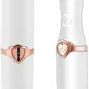 2025 Upgrade Electric Eyelash Curler,Mini Portable Makeup Eyelash Curling,Intelligent Power Off Electric Eyelash Curler Heated Quickly 24 Hs Lasting Natural Makeup for Woman (White)