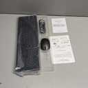 Wireless Keyboard and Mouse Combo, RGB Backlit, Rechargeable & Light Up Letters, Full-Size, Soft Typing, Sleep Mode, 2.4GHz Quiet Keyboard Set for Mac, Windows, Laptop, PC, Trueque KM42Pro (Black)