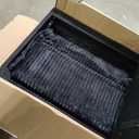 Vesgantti 108" Modular Sectional Sofa, Comfy Cloud Couch with Movable Ottoman Deep Seat Corduroy L Shaped Modular Sofa, Sectional Couches for Living Room, Bedroom and Apartment, Gray