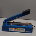 VEVOR Impulse Sealer 8 inch, Manual Heat Seal Machine with Adjustable Heating Mode, ABS Shrink Wrap Bag Sealers for Plastic Mylar PE PP Bags, Portable Poly Bag Sealing Machine with Extra Replace Kit (Blue)